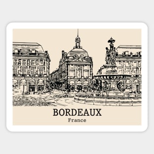 Bordeaux - France Magnet